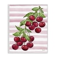thumbnail image 1 of Stupell Industries French Country Juicy Cherry Vine on Stripes White Framed Giclee Art, 16 x 20, by Paul Brent, 1 of 8