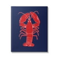 thumbnail image 1 of Stupell Industries Juicy Lobster Seafood White Outline Crustacean ,24 x 30, Design by Emily Cromwell, 1 of 7