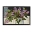 thumbnail image 1 of Stupell Industries Contemporary June Lilacs Bouquet Black Floating Frame Canvas Art, 25 x 17, by Katherine Lovell, 1 of 8