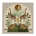 thumbnail image 1 of Stupell Industries Jungle Animals Motif Landscape Painting Gallery Wrapped Canvas Art Print Wall Art, 17 x 17, 1 of 8