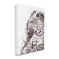 thumbnail image 1 of Stupell Industries Jungle Cat Paint Splatter Resting Cheetah Grey White, 36 x 48, Designed by Ros Ruseva, 1 of 6