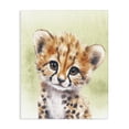 thumbnail image 1 of Stupell Industries Eclectic Jungle Friends Baby Cheetah Canvas Art, 24 x 30, by Christine Simpson Art, 1 of 8