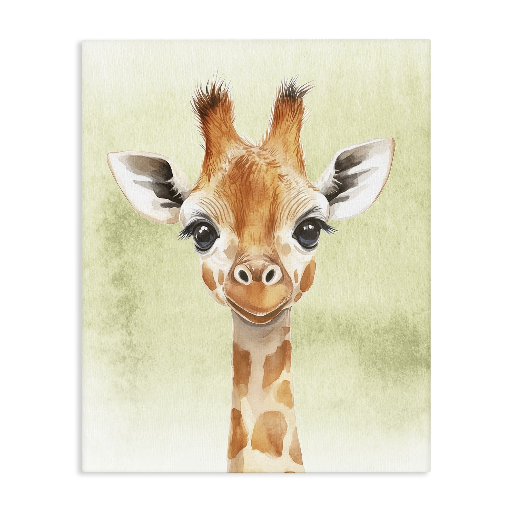 Stupell Industries Jungle Friends Baby Giraffe Canvas Wall Art, design by Christine Simpson Art