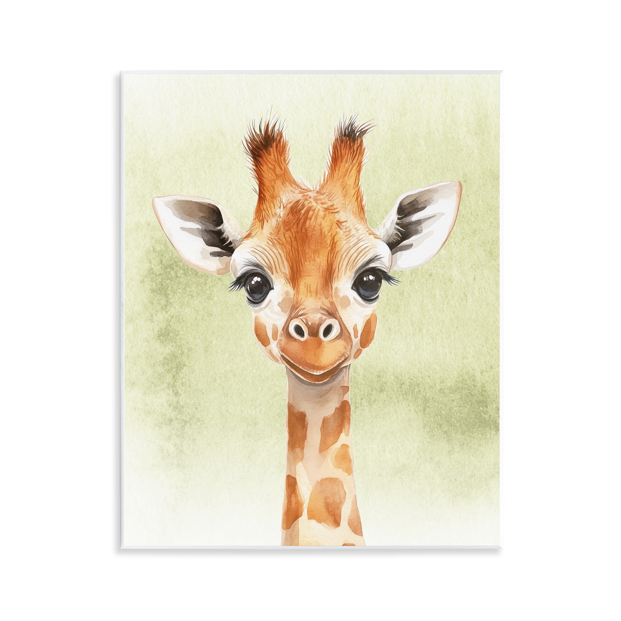 Stupell Industries Jungle Friends Baby Giraffe Wall Plaque Art, design by Christine Simpson Art