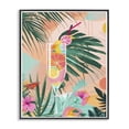 thumbnail image 1 of Stupell Industries Contemporary Jungle Lemonade Cocktail Black Framed Giclee Art, 11 x 14, by Tabz Jones, 1 of 8