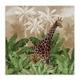 thumbnail image 1 of Stupell Industries Coastal Jungle Life Giraffe Canvas Art, 30 x 30, by Paul Brent, 1 of 8