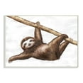 thumbnail image 1 of Stupell Industries Jungle Sloth Playing Minimal Tree Branch Wall Plaque by Ziwei Li, 1 of 5