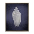 thumbnail image 1 of Stupell Industries Junonia on Indigo Nautical & Beach Painting Brown Floater Framed Canvas Art Print Wall Art, 17 x 21, 1 of 10
