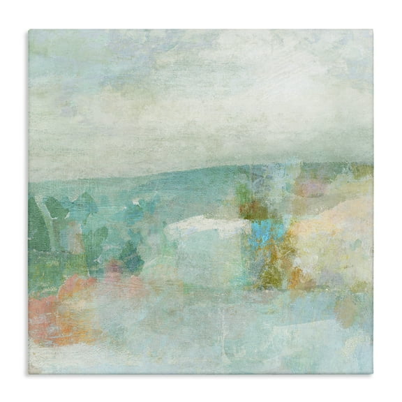 Stupell Industries Just A Dream Composition Abstract Painting Wrapped Canvas Canvas Art Print Wall Art, 24 x 24