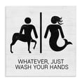 thumbnail image 1 of Stupell Industries Cottage Wash Your Hands Mythical Centaur Mermaid Canvas Art, 36 x 36, by Lil' Rue, 1 of 7