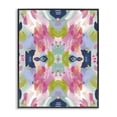 thumbnail image 1 of Stupell Industries Modern Kaleidoscopic Floral Mandala Black Framed Giclee Art, 11 x 14, by Lisa Nohren, 1 of 8