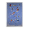 thumbnail image 1 of Stupell Industries Kandinsky Sky Blue Painting Abstract Painting White Framed Art Print Wall Art, 16 x 24, 1 of 2