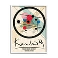 thumbnail image 1 of Stupell Industries Kandinsky Traditional Abstract Layered Circles Patchwork Lines, 11 x 14, Designed by Ros Ruseva, 1 of 7