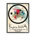 thumbnail image 1 of Stupell Industries Kandinsky Traditional Abstract Layered Circles Patchwork Lines, 24 x 30, Designed by Ros Ruseva, 1 of 8