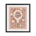 thumbnail image 1 of Stupell Industries Eclectic Keep Swinging Floral Tennis Black Framed Print Under Glass, 13 x 16, by Jessica Beck, 1 of 8