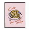thumbnail image 1 of Stupell Industries Eclectic Keep The Sweet Coming Black Framed Giclee Art, 16 x 20, by The Prints Vibe, 1 of 8
