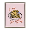 thumbnail image 1 of Stupell Industries Eclectic Keep The Sweet Coming Brown Floating Frame Canvas Art, 17 x 21, by The Prints Vibe, 1 of 8
