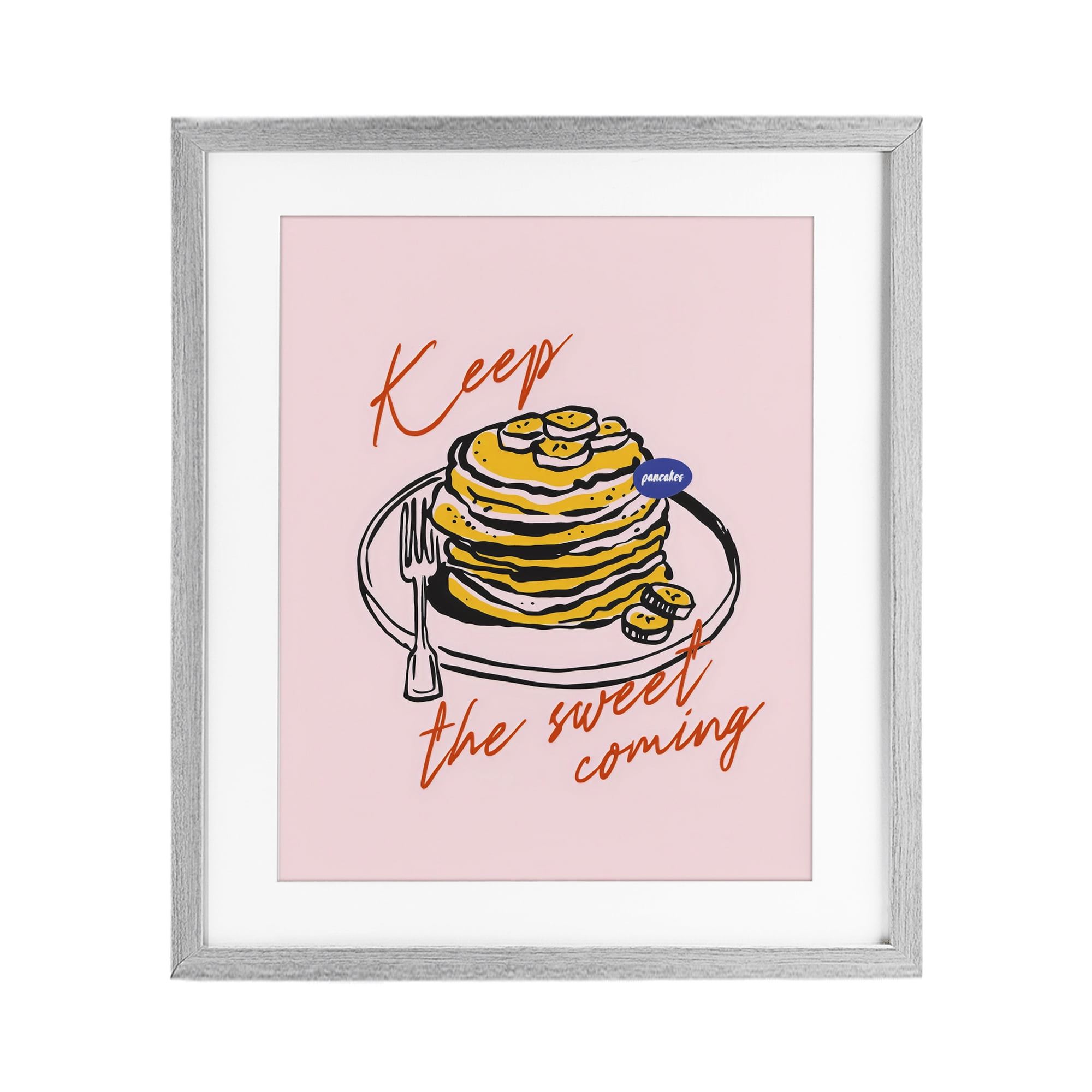 Stupell Industries Keep The Sweet Coming Gray Framed Print Under Glass, design by The Prints Vibe