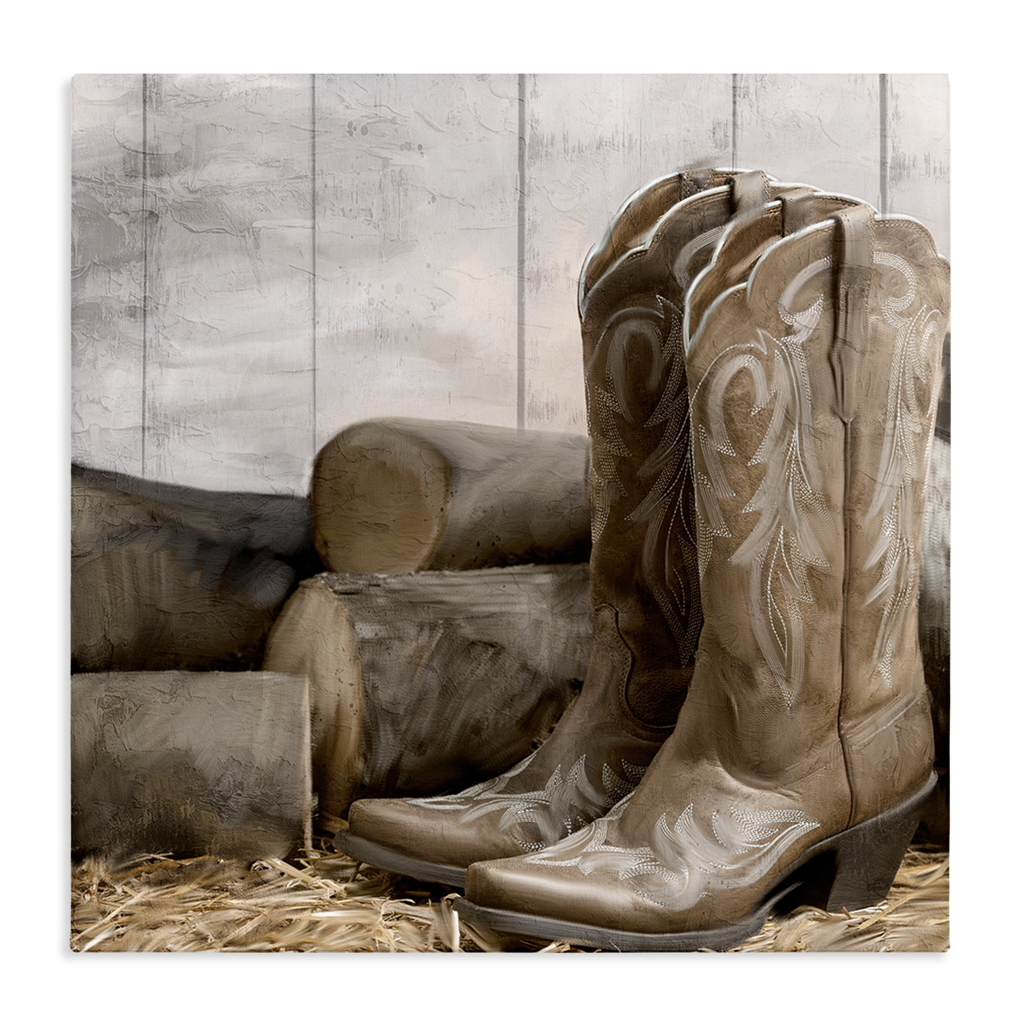 Stupell Industries Kick Off Your Boots Canvas Wall Art, design by Kim Allen