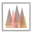thumbnail image 1 of Stupell Industries Kids' Abstract Geometric Forest Pink Brown Trees, 12 x 12,Design by Reesa Qualia, 1 of 5