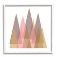 thumbnail image 1 of Stupell Industries Kids' Abstract Geometric Forest Pink Brown Trees, 17 x 17,Design by Reesa Qualia, 1 of 5