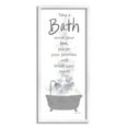 thumbnail image 1 of Stupell Industries Kids Bathroom Nighttime Routine List Graphic Art White Framed Art Print Wall Art, Design by Anna LaPoint, 1 of 7