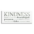 thumbnail image 1 of Stupell Industries Kindness Is Beautiful Inspirational Self Love Typography Phrase Graphic Art Gallery Wrapped Canvas Print Wall Art, Design by Cindy Jacobs, 1 of 5