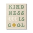 thumbnail image 1 of Stupell Industries Kindness Is Cool Phrase Inspirational Painting Gallery Wrapped Canvas Print Wall Art, 16 x 20, 1 of 8