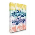 thumbnail image 1 of Stupell Industries Kindness is Everything Quote Over Colorful Tie Dye Designed by Loni Harris, 1 of 6
