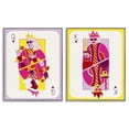 thumbnail image 1 of Stupell Industries King & Queen Cards People Painting Gray Framed Art Print Wall Art, 24 x 30, Set of 2, 1 of 8