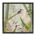 thumbnail image 1 of Stupell Industries Bohemian Kingfisher Among Branches Black Floating Frame Canvas Art, 18 x 18, by Kay Widdowson, 1 of 8