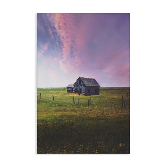 Stupell Industries Kinship Cottage & Pastel Sky Canvas Wall Art, design by Annie Bailey Art