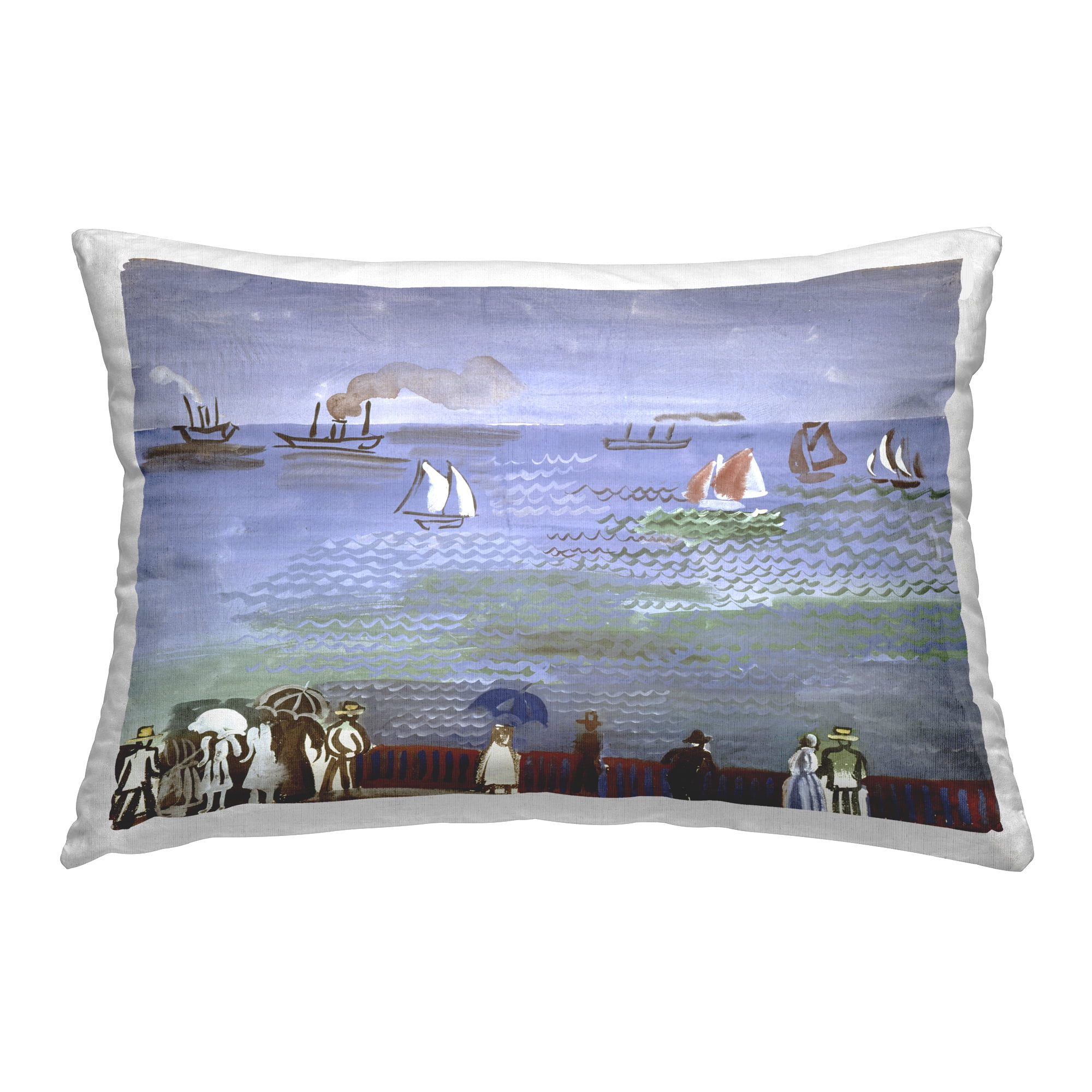 Stupell Industries Kirchner Painting of Woman Decorative Printed Throw Pillow Design by one1000paintings.