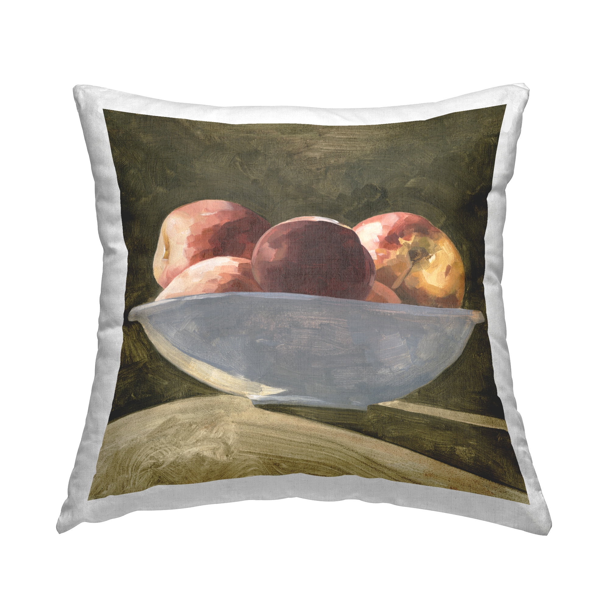 Stupell Industries Kitchen Apple Bowl Decorative Printed Throw Pillow Design by Emma Caroline&nbsp;