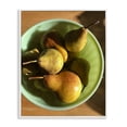 thumbnail image 1 of Stupell Industries Kitchen Bowl of Pears Food & Beverage Photography White Framed Art Print Wall Art, 11 x 14, 1 of 2