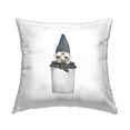 thumbnail image 1 of Stupell Industries Kitchen Coffee Gnome Sitting Printed Throw Pillow Design by Ziwei Li, 1 of 6