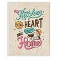 thumbnail image 1 of Stupell Industries Kitchen Heart And Home Vintage Comic Book Word Design Wall Plaque by Ester Kay, 1 of 5