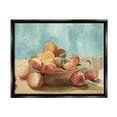 thumbnail image 1 of Stupell Industries Kitchen Peaches Still Life Food & Beverage Painting Black Floater Framed Canvas Art Print Wall Art, 21 x 17, 1 of 10