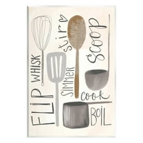 Stupell Industries Kitchen Phrases & Utensils Food & Beverage Painting Unframed Art Print Wall Art, 10 x 15