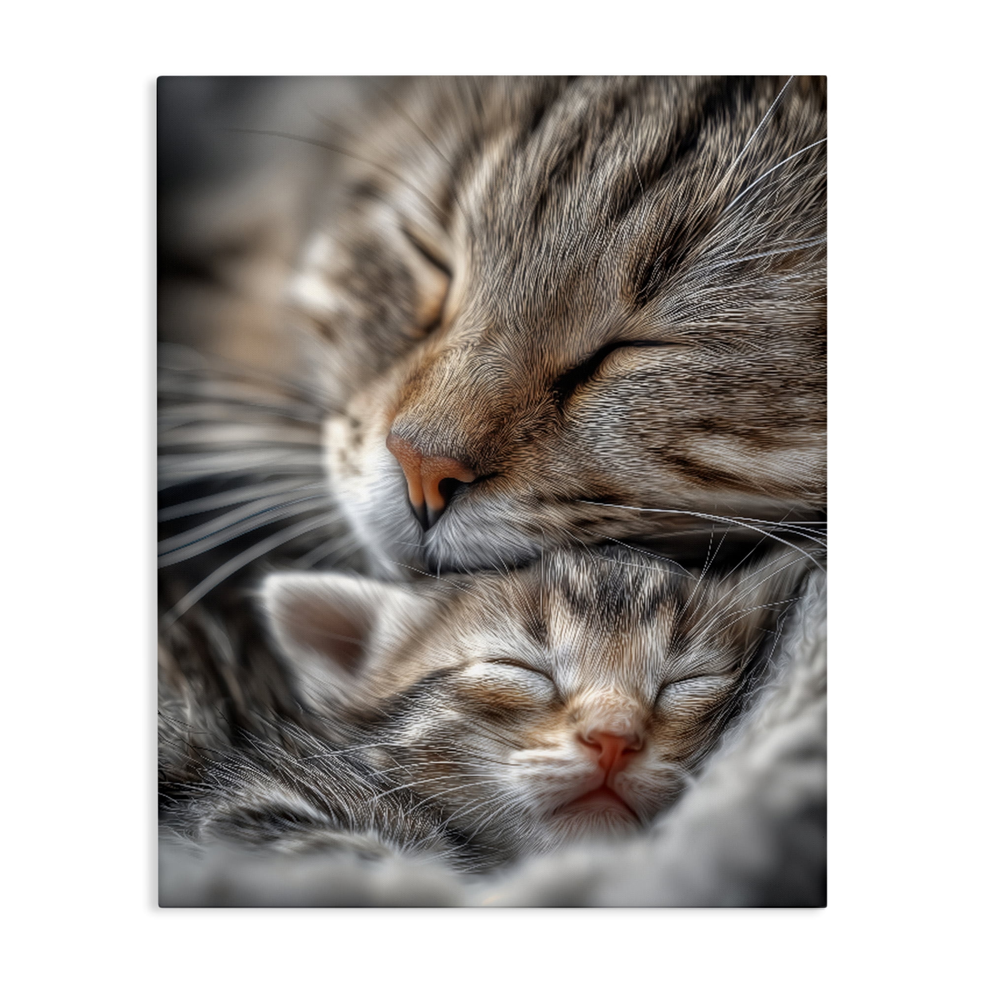 Stupell Industries Kitty Love Cuddles Canvas Wall Art, design by Scott Stulberg