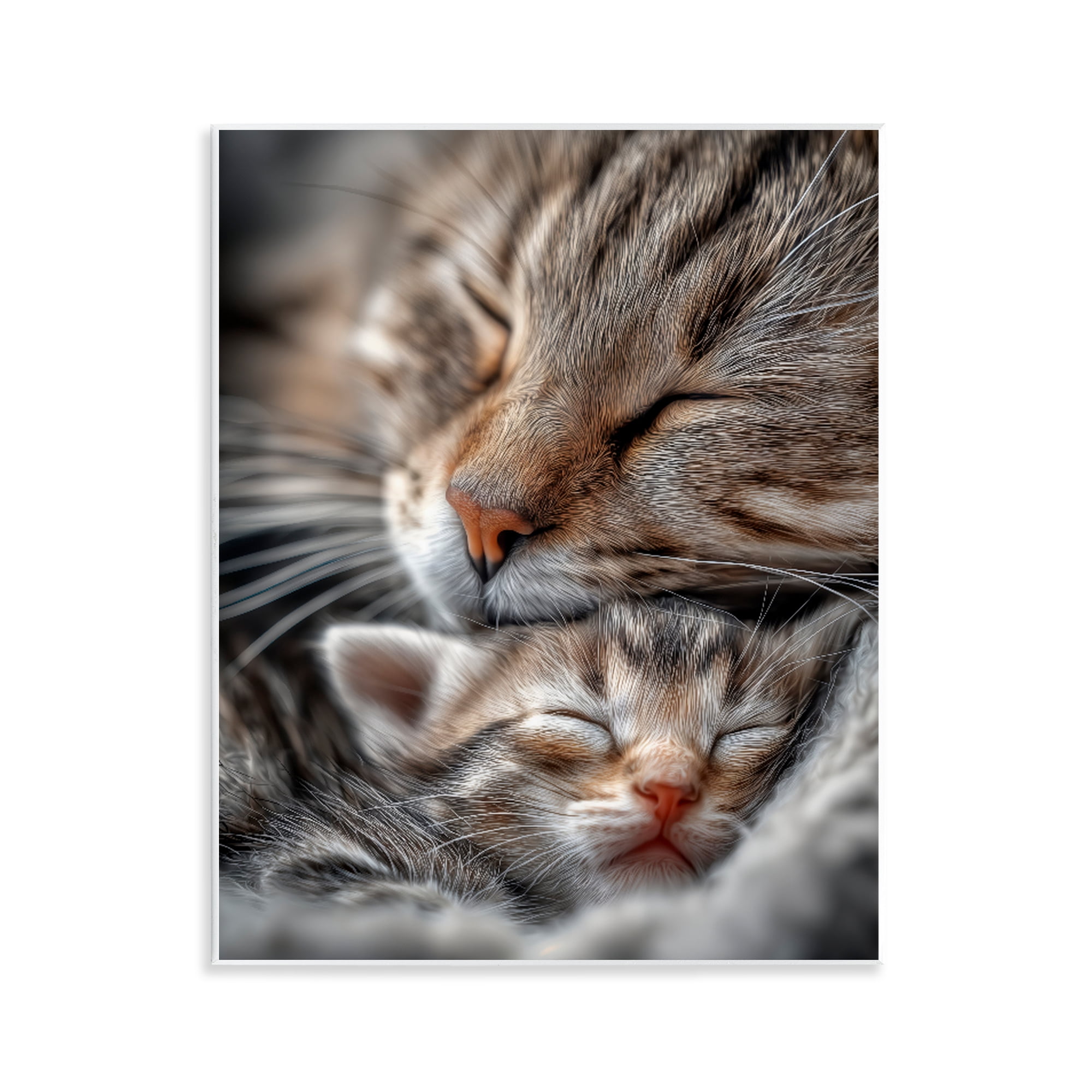 Stupell Industries Kitty Love Cuddles Wall Plaque Art, design by Scott Stulberg
