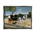thumbnail image 1 of Stupell Industries La Carriole du pere Junier Henri Rousseau Painting Painting Luster Gray Floating Framed Canvas Print Wall Art, Design by one1000paintings, 1 of 5
