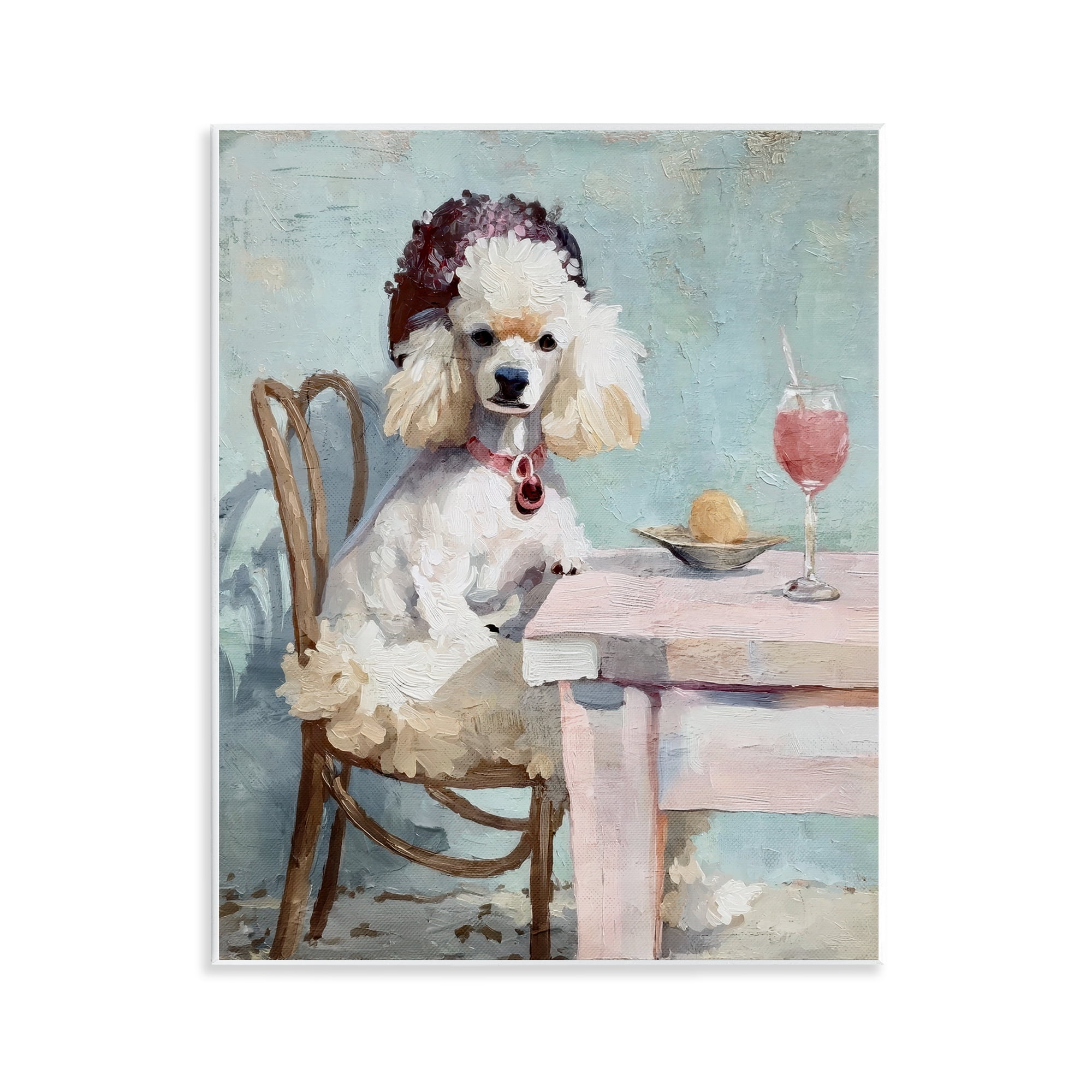 Stupell Industries Ladies Who Lunch Poodle Wall Plaque Art, design by Annabelle Hall