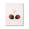 thumbnail image 1 of Stupell Industries Ladybugs Valentine's Hearts Holiday Photography Gallery Wrapped Canvas Print Wall Art, 1 of 5