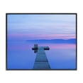 thumbnail image 1 of Stupell Industries Contemporary Lake Landscape Blue Purple Black Framed Giclee Art, 14 x 11, by James McLoughlin, 1 of 7