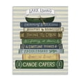 thumbnail image 1 of Stupell Industries Rustic Lodge Lake Living Books Canvas Art, 24 x 30, by Giao Williams, 1 of 8