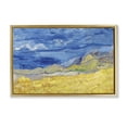 thumbnail image 1 of Stupell Industries Land Meets Sky Expressionist Gold Framed Floater Canvas Wall Art design by Seven Trees Design, 21 x 31, 1 of 9