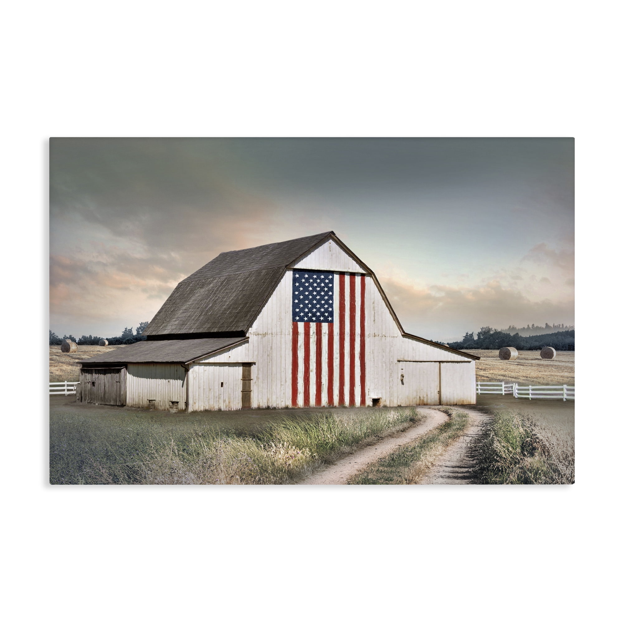 Stupell Industries Land That I Love Barn Canvas Wall Art, design by CAD Designs
