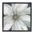 thumbnail image 1 of Stupell Industries Transitional Large White Flower Closeup Black Floating Frame Canvas Art, 18 x 18, by Carol Robinson, 1 of 8