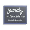 thumbnail image 1 of Stupell Industries Laundry Done Here Vintage Phrase Typography Painting Gallery Wrapped Canvas Print Wall Art, 1 of 5